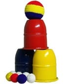Technicolor Cups & Color Changing Balls Trick