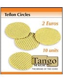 Teflon Circle 2 Euro size Trick