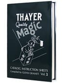 Thayer Quality Magic Volume 3 Book