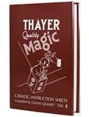 Thayer Quality Magic Volume 4 Book