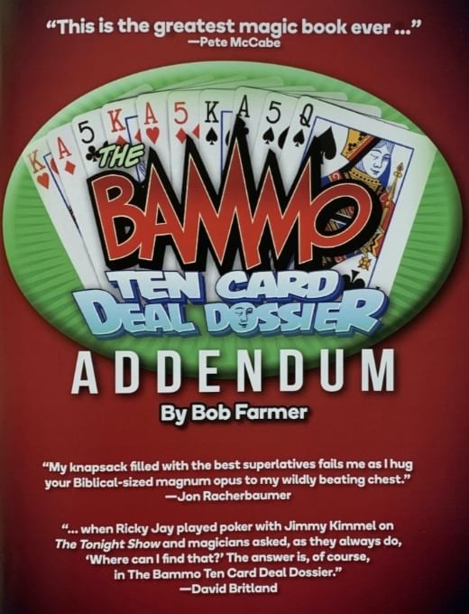 The Bammo Ten Card Deal Addendum (eBook) Magic download (ebook)