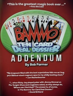 The Bammo Ten Card Deal Addendum (eBook) Ebook