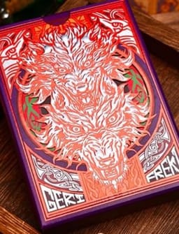 The Norse Myths Series Playing Cards Fenrir Deck of Cards