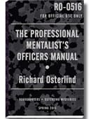 The Professional Mentalist's Officers Manual Book