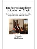 The Secret Ingredients to Restaurant Magic DVD