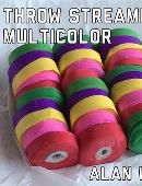 Throw Streamers Multi-Colored (10 pack) Accessory