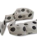 Thumb Tip Streamer (Black Dots on White) Trick