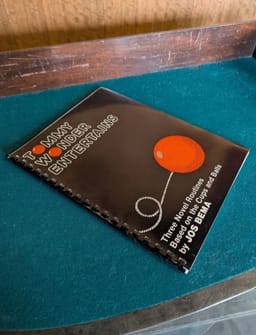 Tommy Wonder Entertains Book