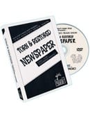 Torn And Restored Newspaper DVD