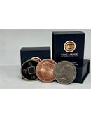 Triple Tango Ultimate Coin - Tricolor (Copper Coin/Eisenhower Dollar/Chinese Coin) Gimmicked Coin