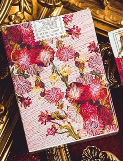 Van Gogh Asters & Phlox Playing Cards Deck of cards