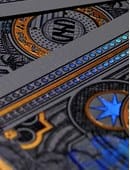 Gold Vegas Diffractor Playing Cards Deck of Cards