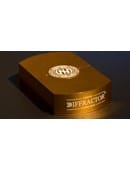 Gold Vegas Diffractor Playing Cards Deck of Cards