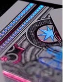 Ultraviolet Vegas Diffractor Playing Cards Deck of Cards