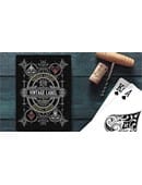 Vintage Label Playing Cards (Gold Gilded Black Edition) Deck of Cards