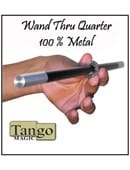 Wand Thru Quarter Trick