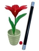 Wand to Flower Trick