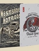 Westside Hotrods Playing Cards Deck of Cards
