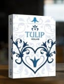 White Tulip Playing Cards Deck of Cards