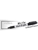 Write, Not Right Sharpie Trick