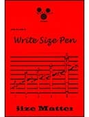 Write Size Pen Trick