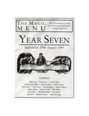 Year 7 : The Magic Menu Book
