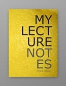 Yellow Lecture Notes Book