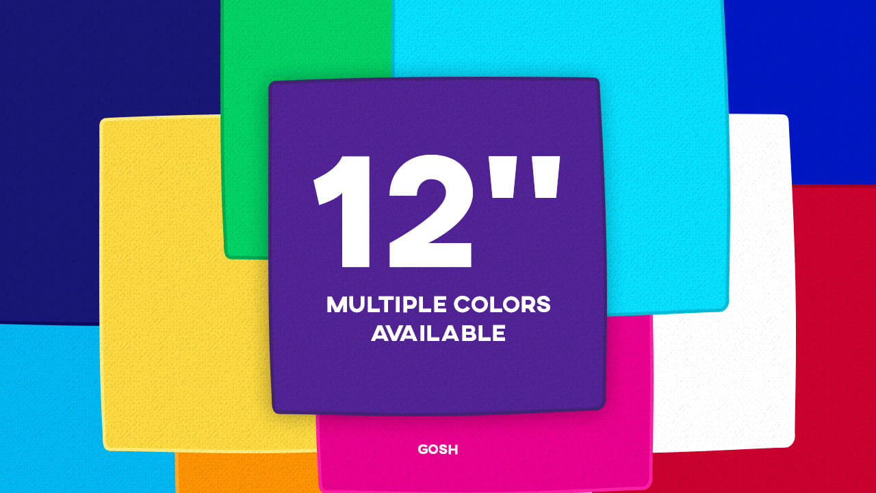 12in Silk by Gosh (Assorted Colors) Accessory