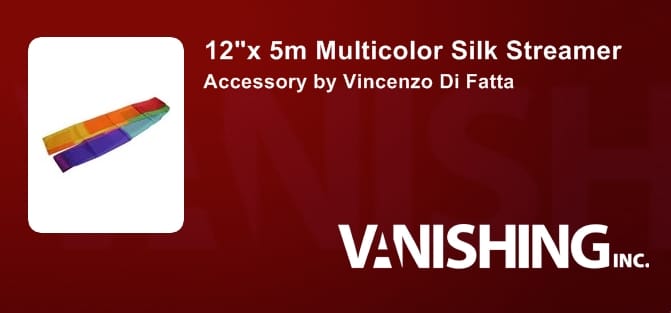 12"x 5m Multicolor Silk Streamer Accessory