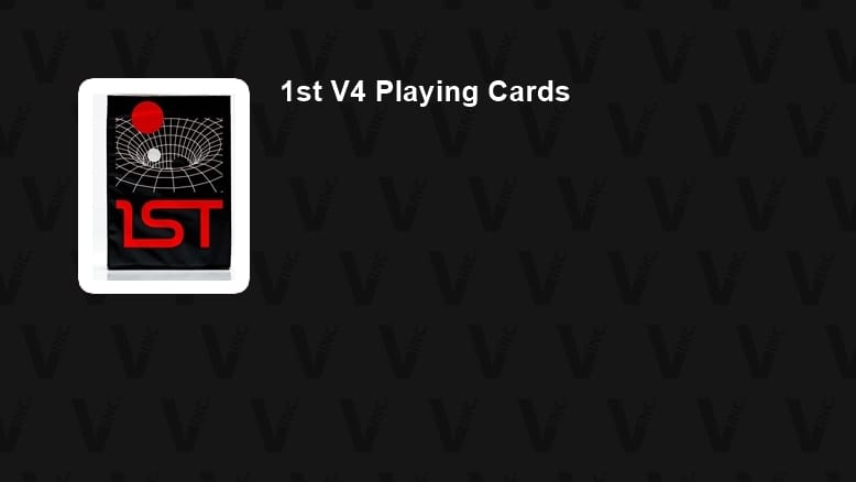 1st V4 Playing Cards