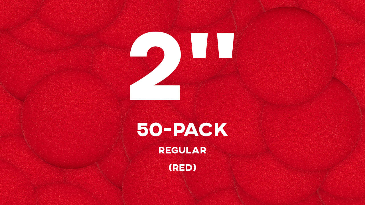 Fifty 2" Sponge Balls (Red) Accessory
