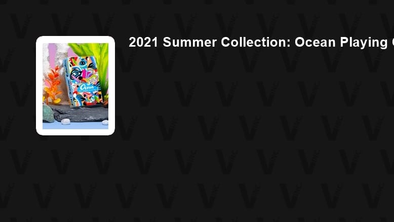 CardCutz 2021 Summer Collection: Ocean Playing Cards