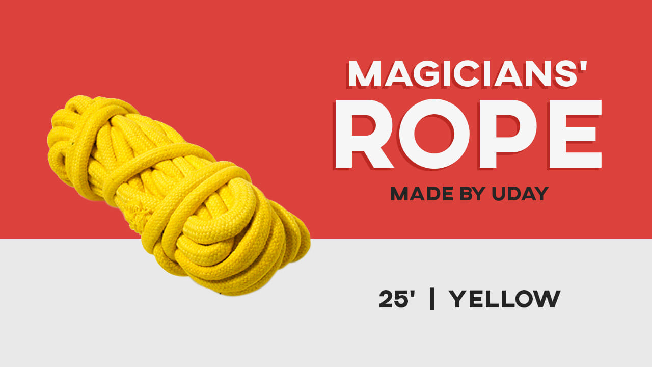 25' Rope Uday (Yellow) Accessory
