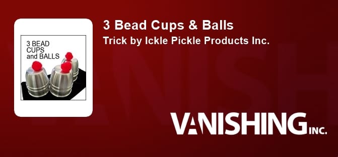 3 Bead Cups & Balls
