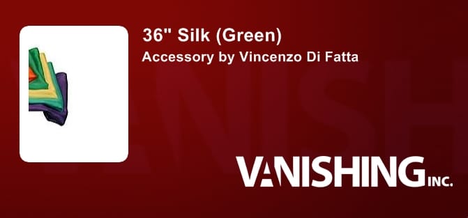 36" Silk (Green) Accessory