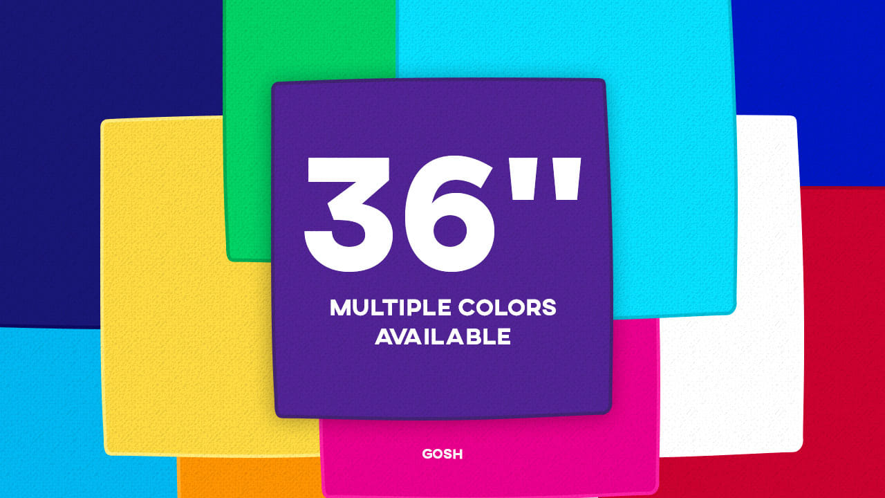 36in Silk by Gosh (Assorted Colors) Accessory