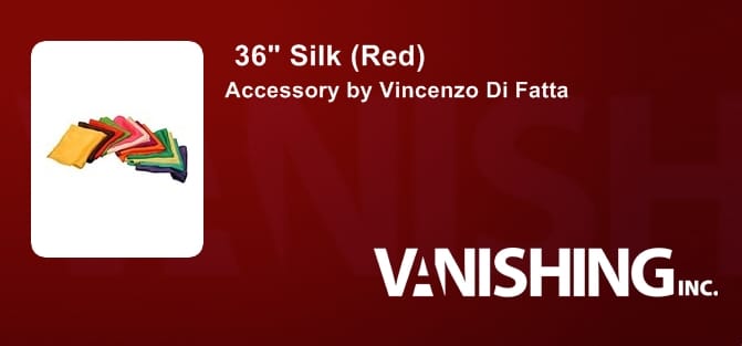 36" Silk (Red) Accessory