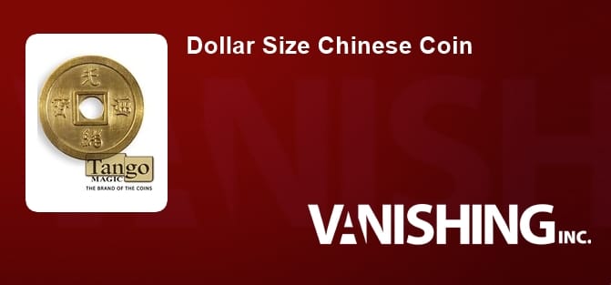 Chinese Coin - Dollar Size (Brass) Accessory
