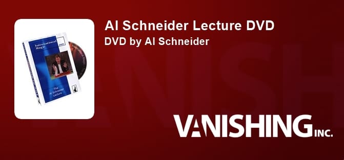 Al Schneider Lecture DVD
