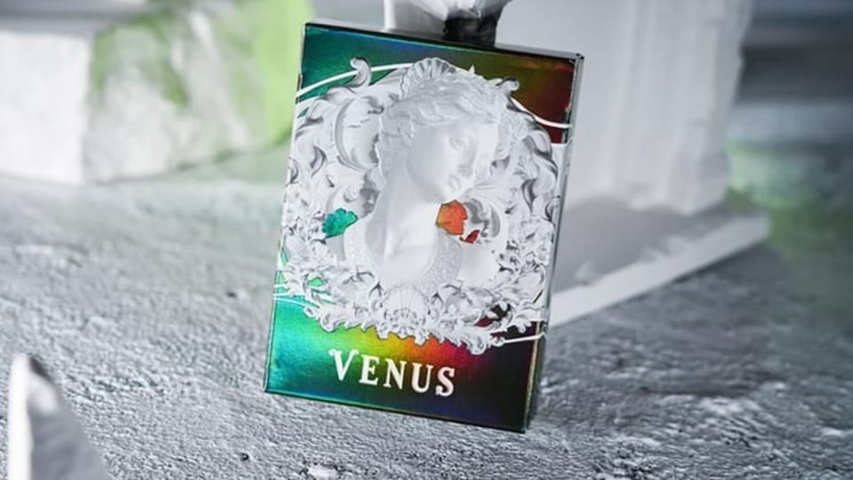 Alabaster Venus HOLO Playing Cards