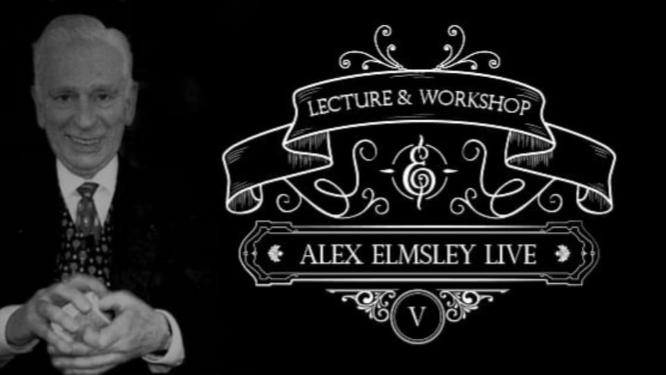 Alex Elmsley Lecture