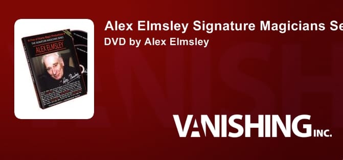 Alex Elmsley Signature Magicians Series