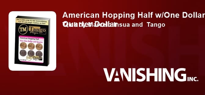 Hopping Half -  Dollar Coin/Quarter Gimmicked Coin