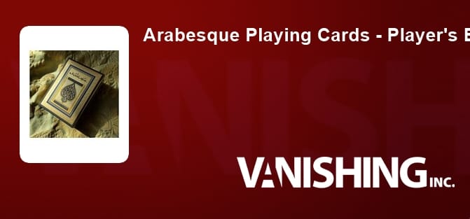 Arabesque Player's Edition Playing Cards