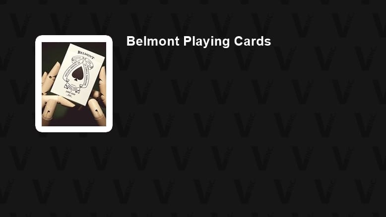 Belmont Playing Cards