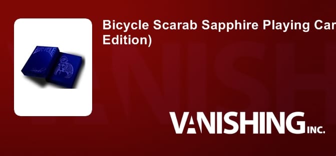 Bicycle Scarab Sapphire Playing Cards (Limited Edition)