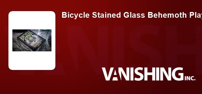 Bicycle Stained Glass Behemoth Playing Cards