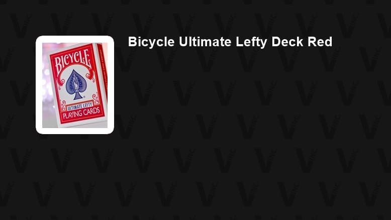 Bicycle Ultimate Lefty Deck
