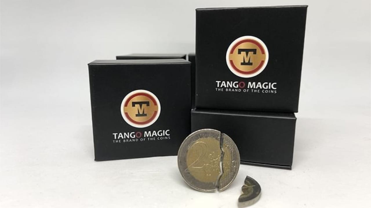 Bite Coin - 2 Euro (Tango Magic) Trick