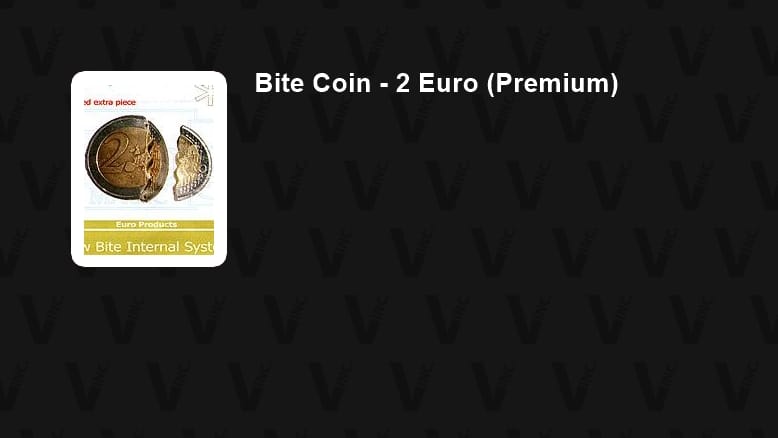 Bite Coin - 2 Euro (Premium) Gimmicked Coin